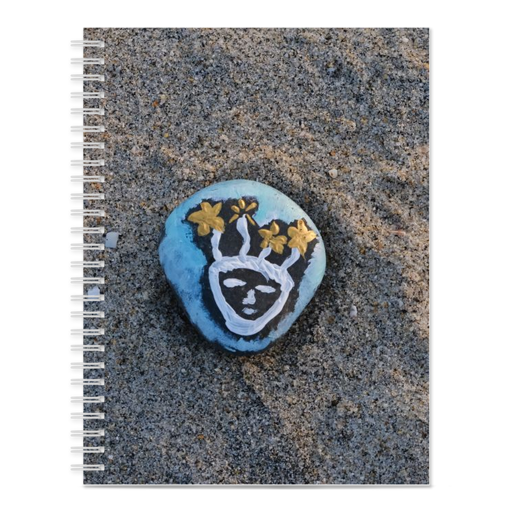 Resting Beach Face Notebook