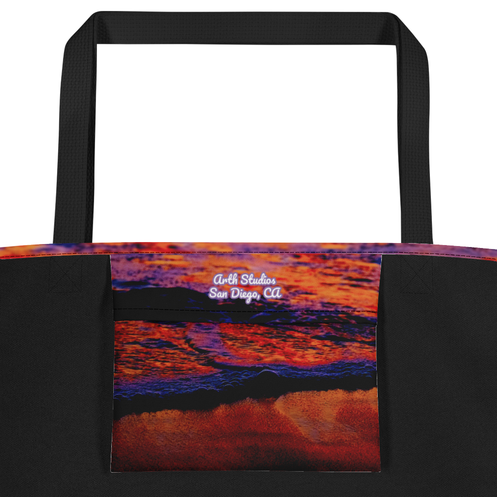 Technicolor Tide Tote Bag