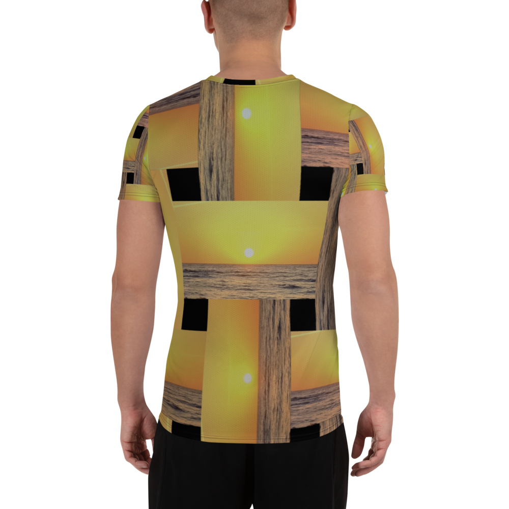 Sunset Plaid Active T