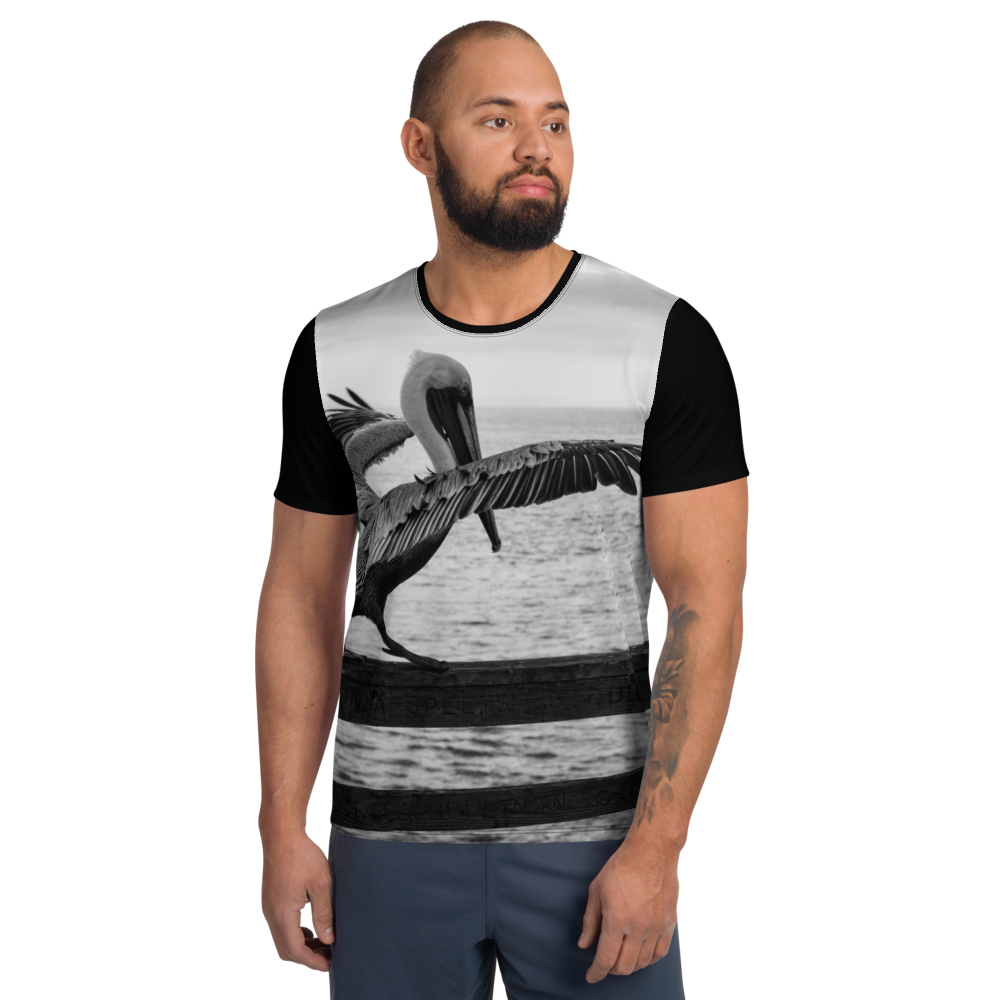 Pelican on a Pier Active T