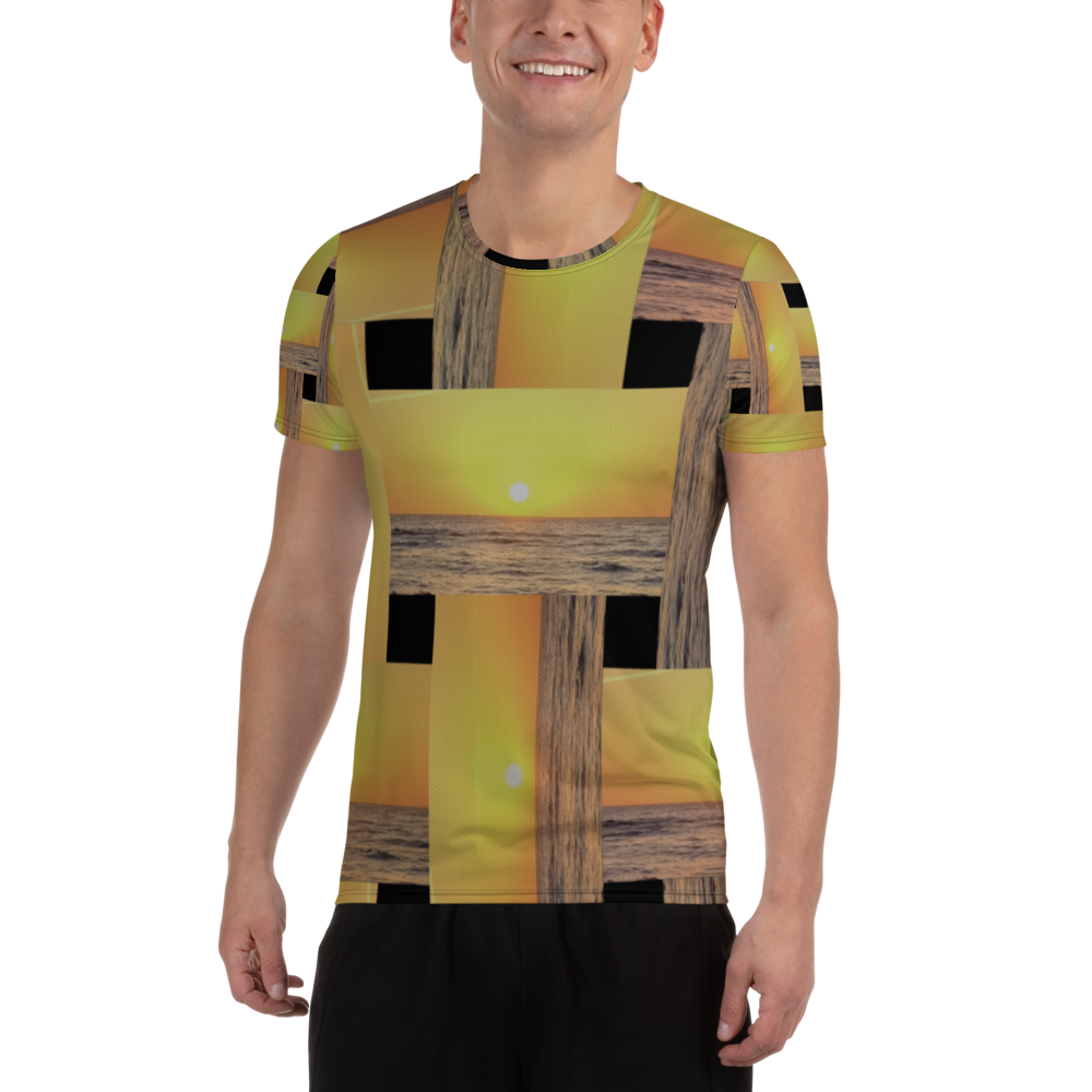 Sunset Plaid Active T