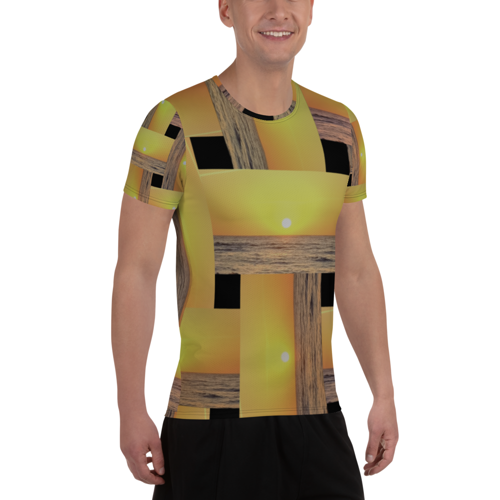 Sunset Plaid Active T