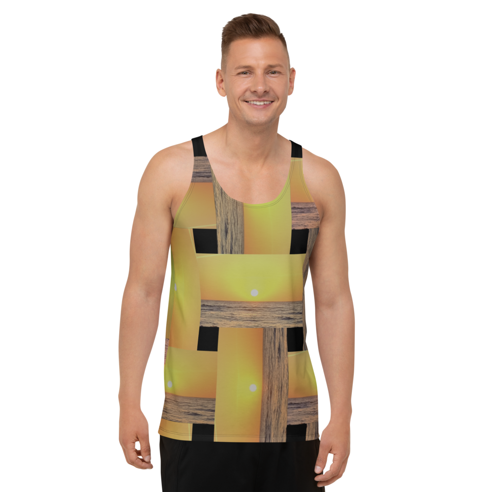 Sunset Plaid Tank Top