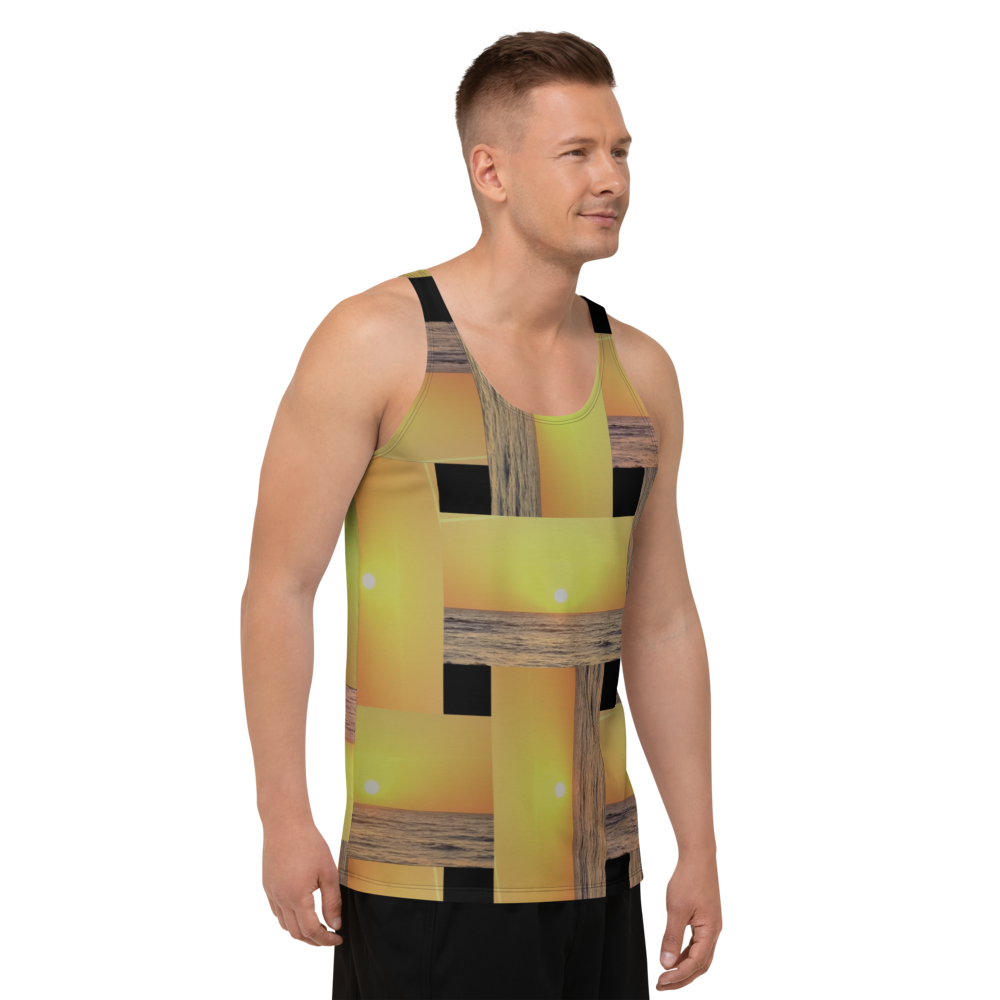 Sunset Plaid Tank Top