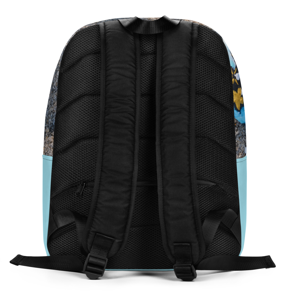 Resting Beach Face Minimalist Backpack