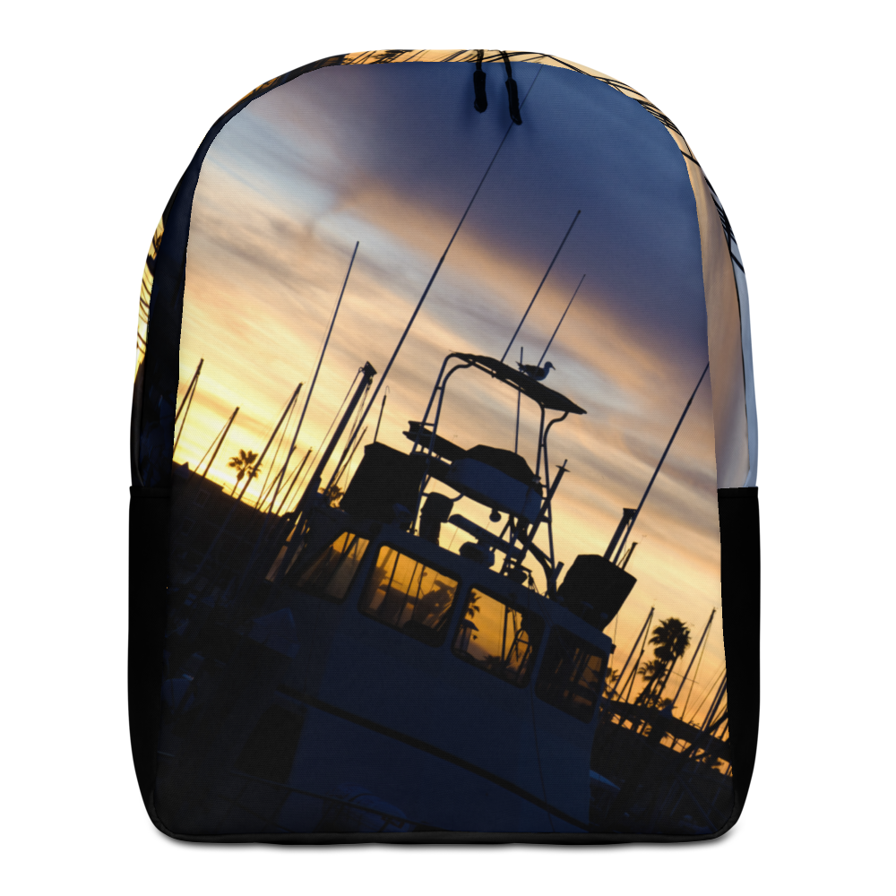 Bird on a Boat Minimalist Backpack