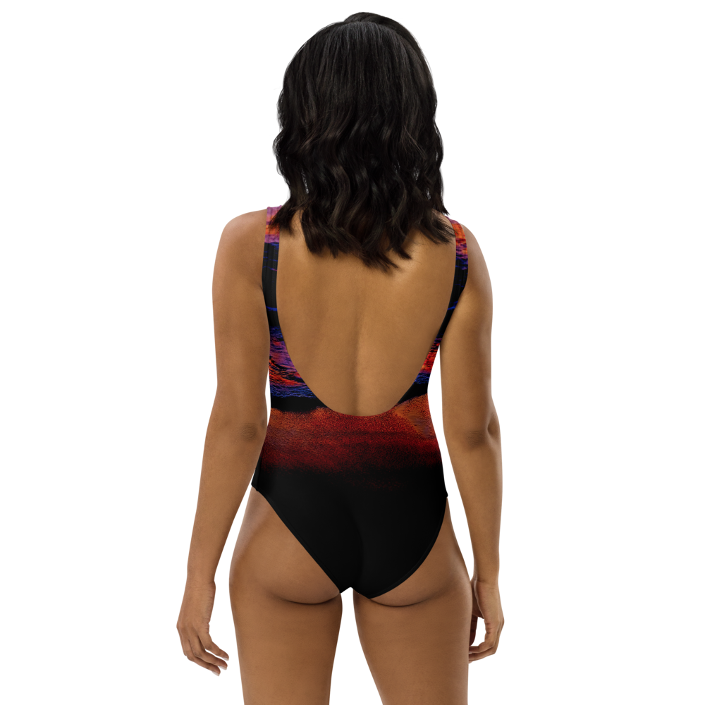 Technicolor Tide One-Piece Swimsuit