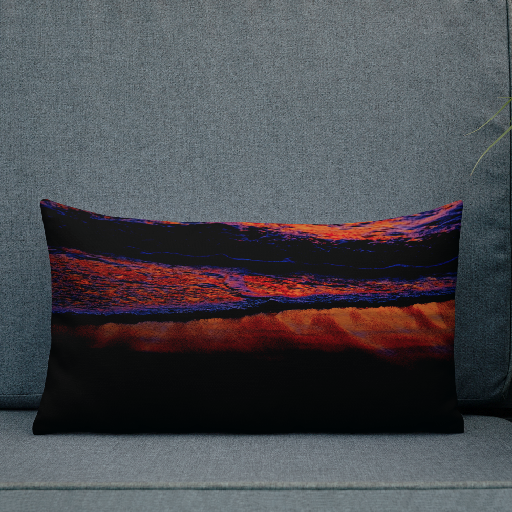 Technicolor Tide Premium Pillow