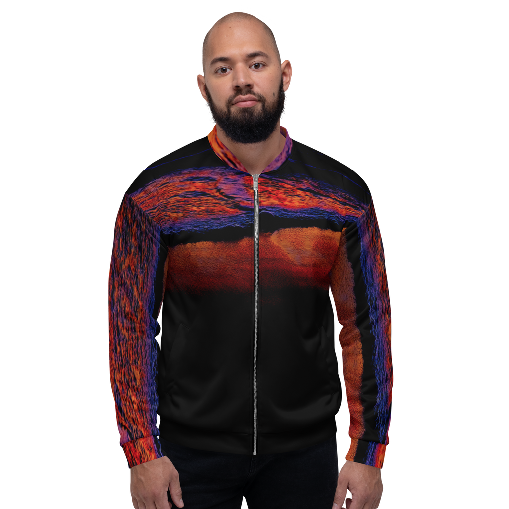 Technicolor Tide Unisex Bomber Jacket