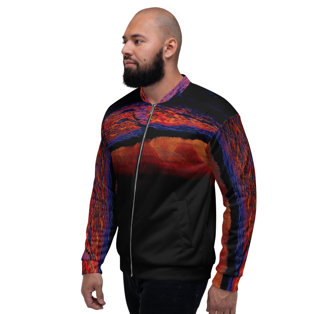Technicolor Tide Unisex Bomber Jacket