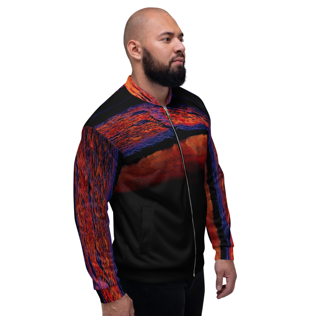 Technicolor Tide Unisex Bomber Jacket