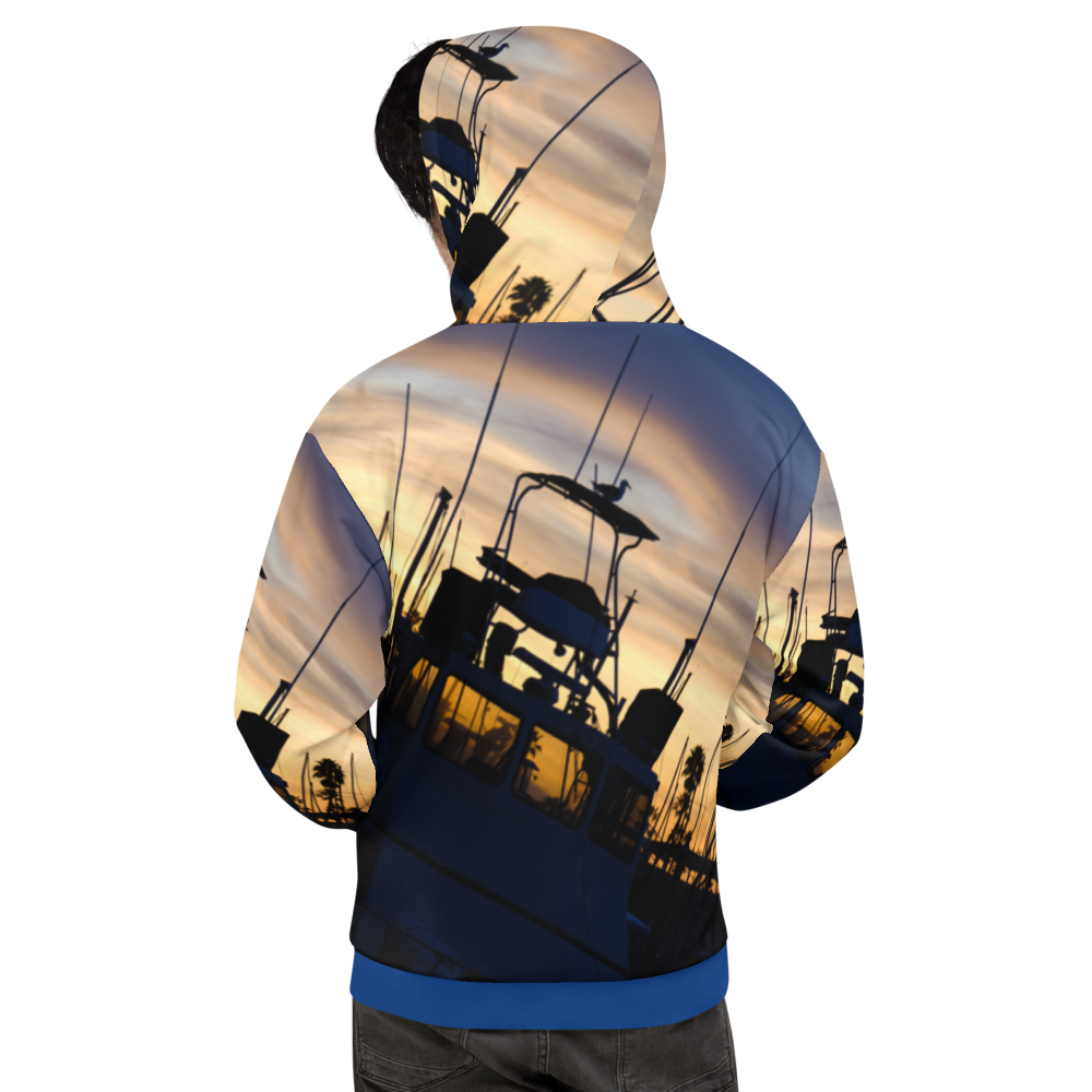 Bird on a Boat Unisex Hoodie