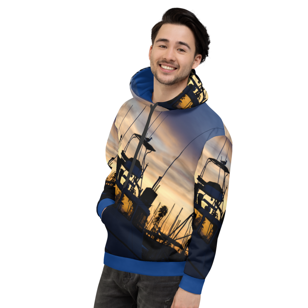 Bird on a Boat Unisex Hoodie