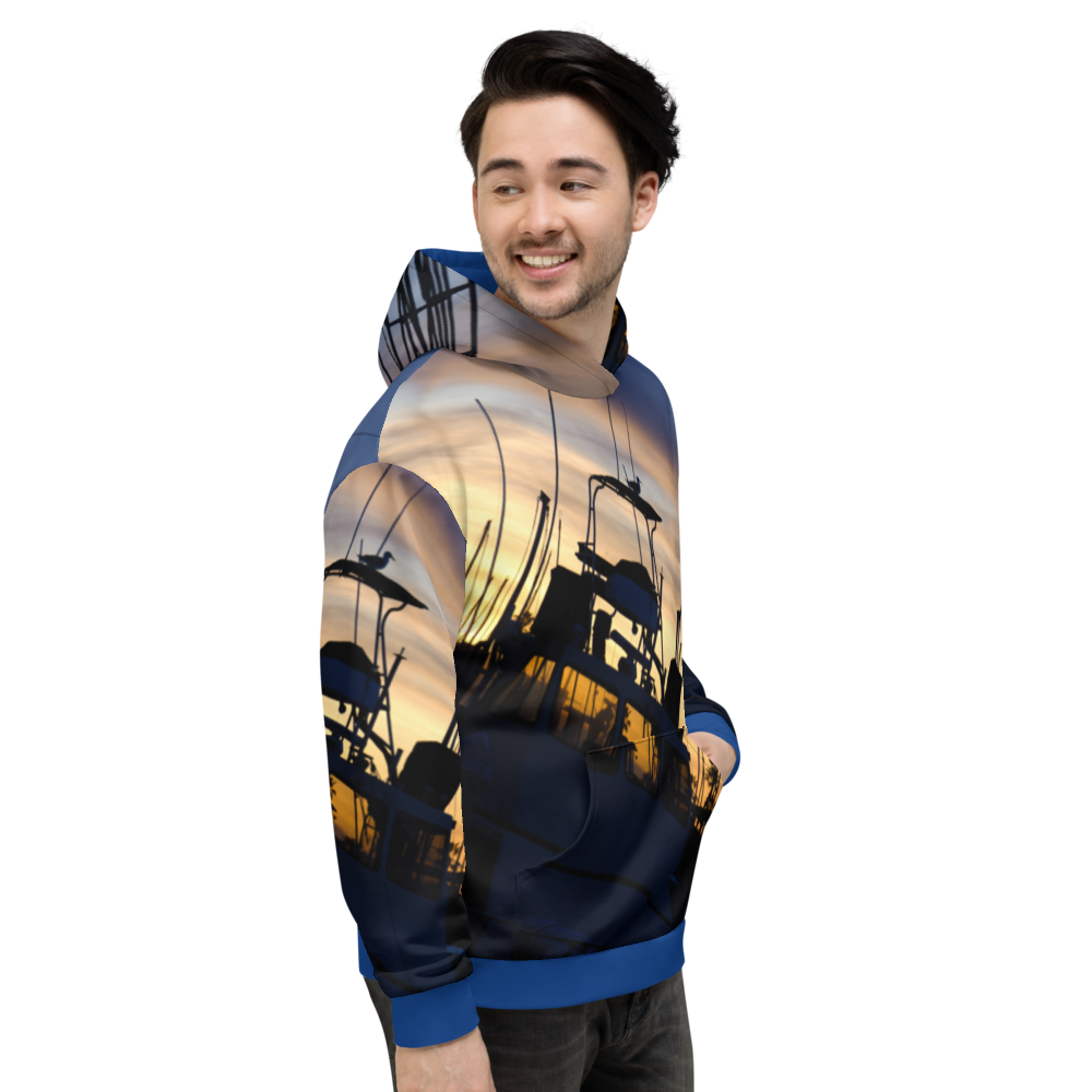 Bird on a Boat Unisex Hoodie