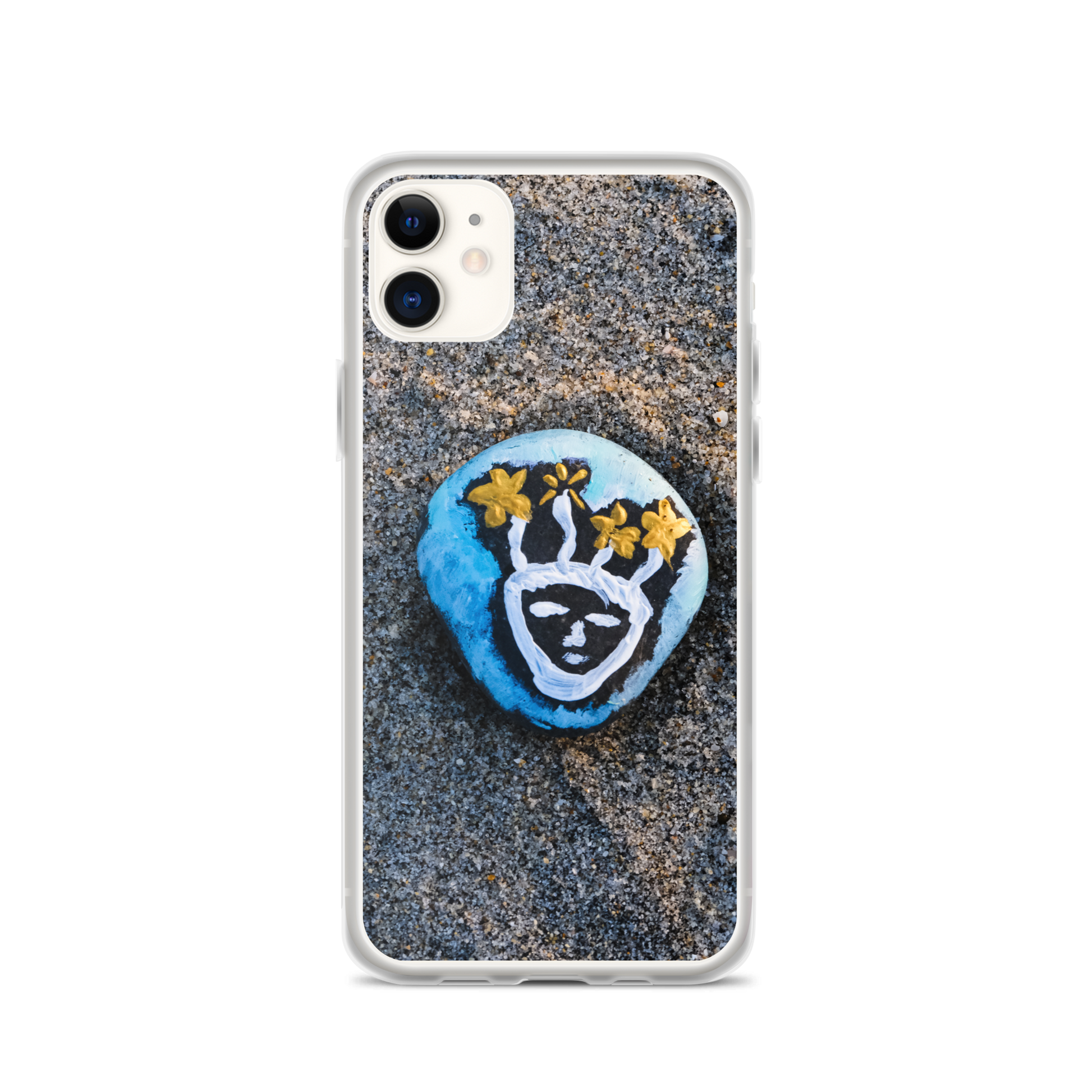 Resting Beach Face iPhone Case