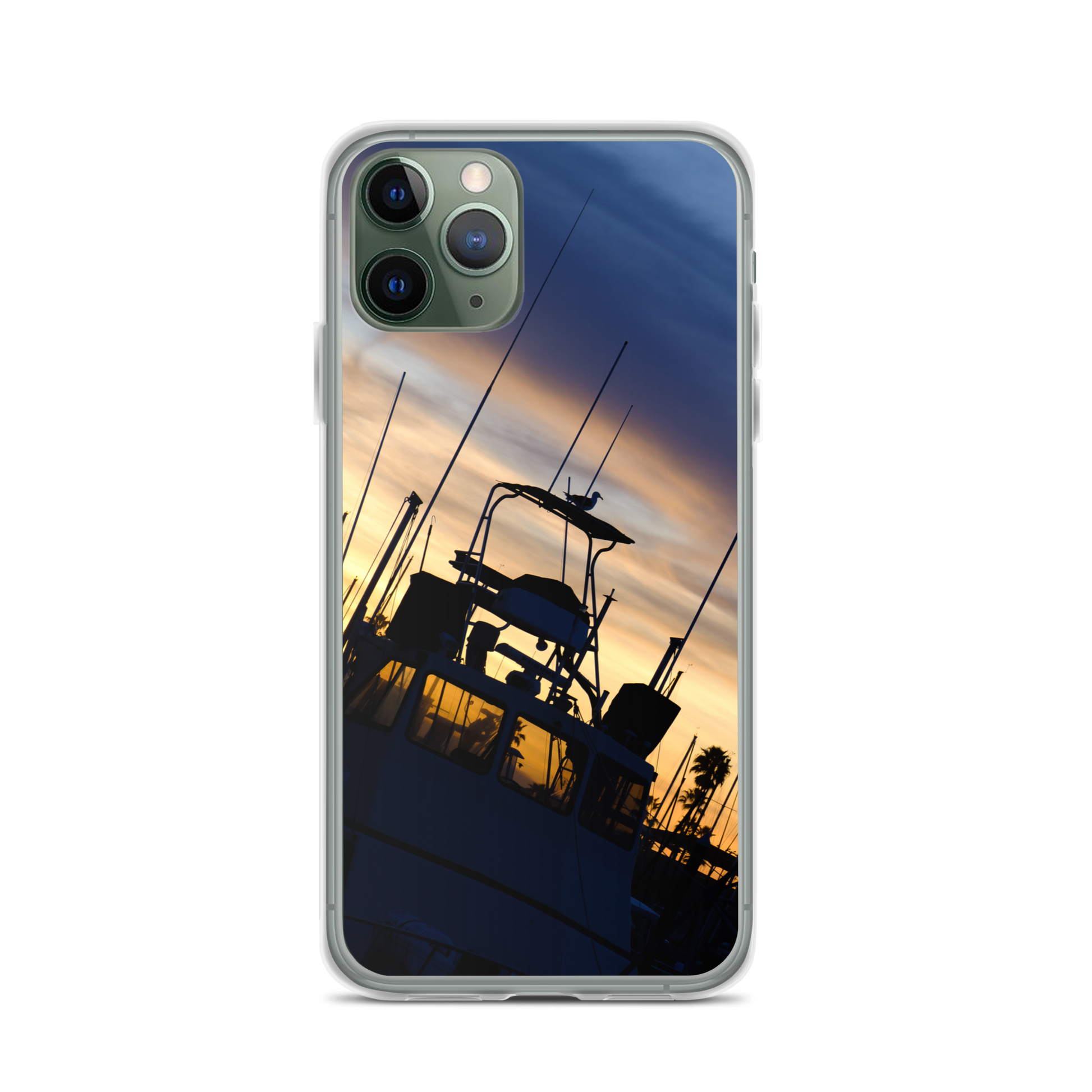 Bird on a Boat iPhone Case