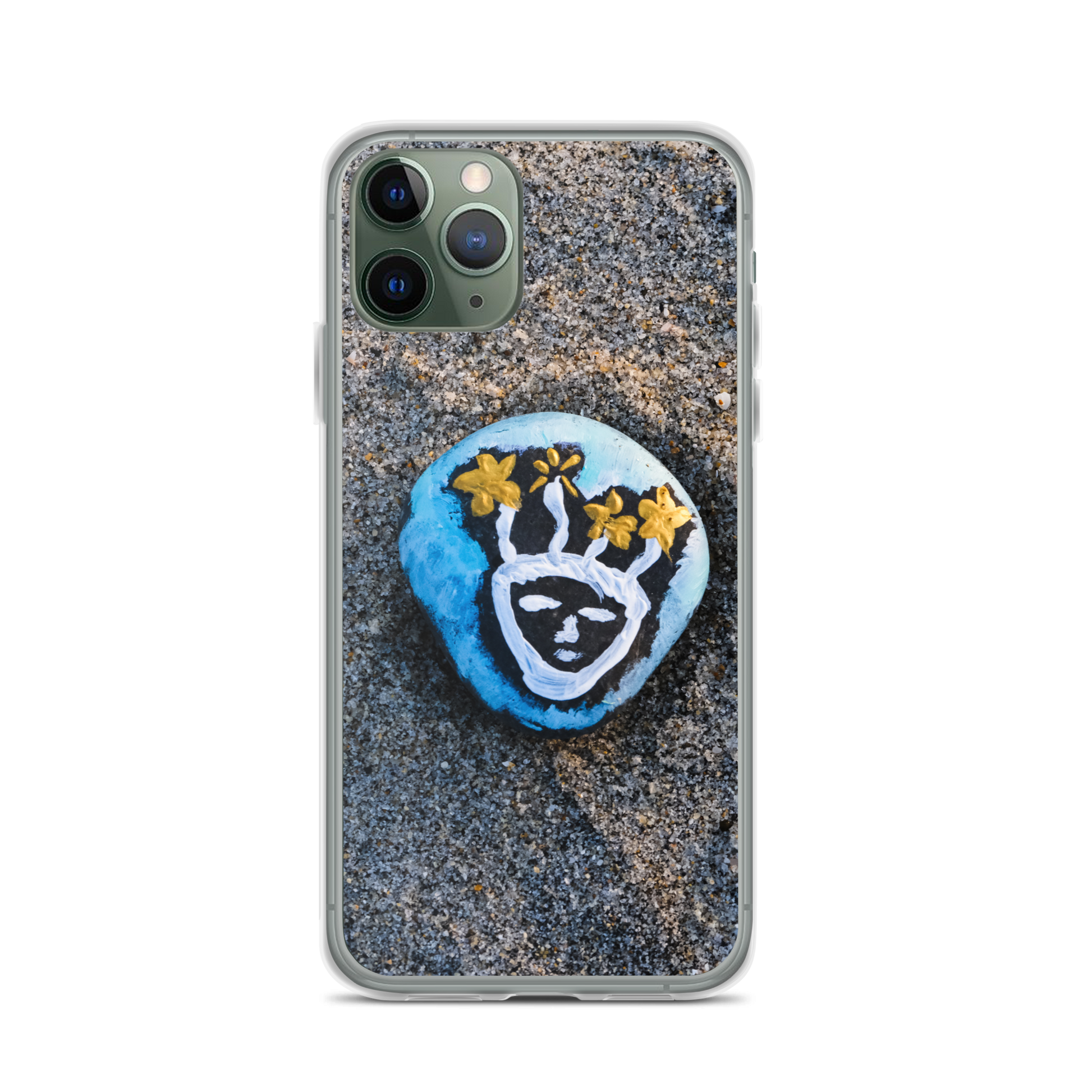 Resting Beach Face iPhone Case