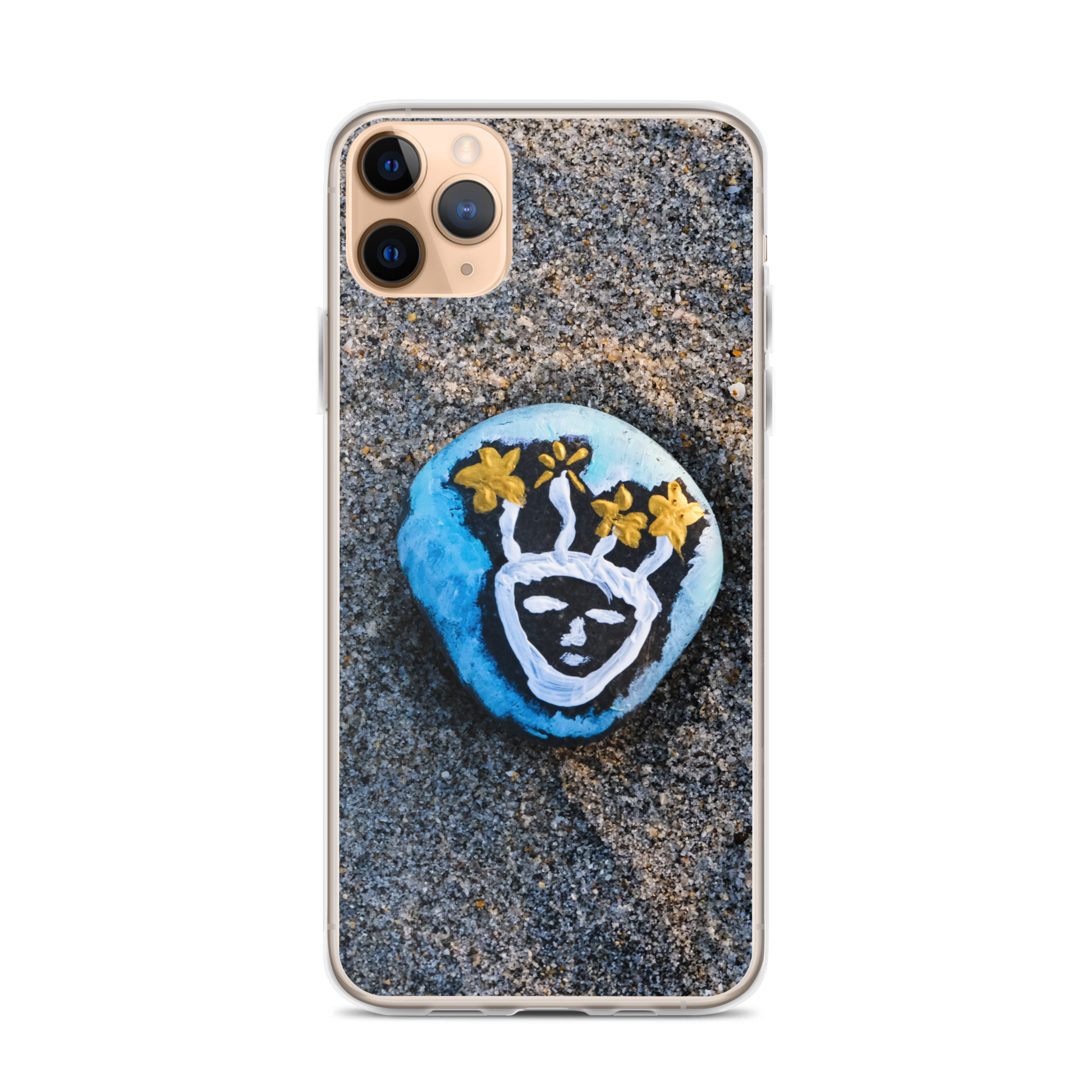 Resting Beach Face iPhone Case