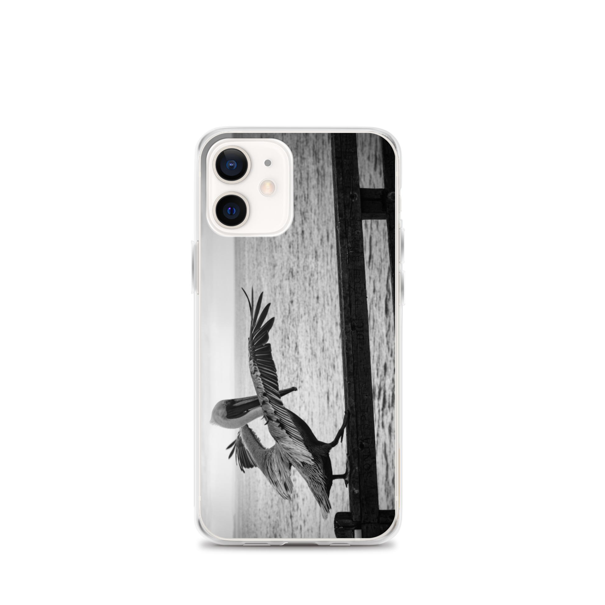 Pelican on a Pier iPhone Case