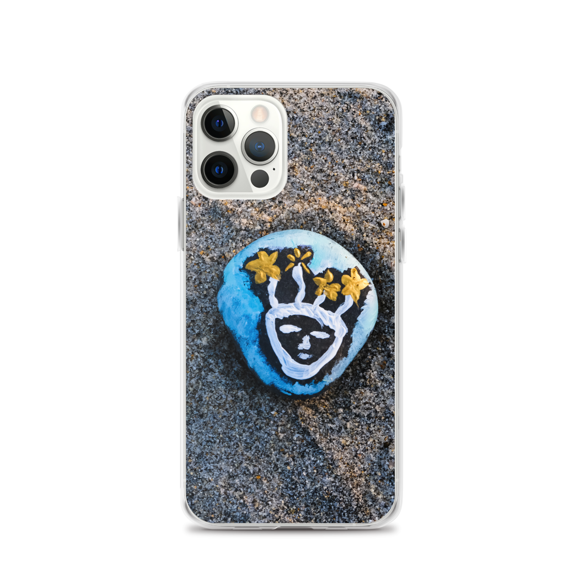 Resting Beach Face iPhone Case