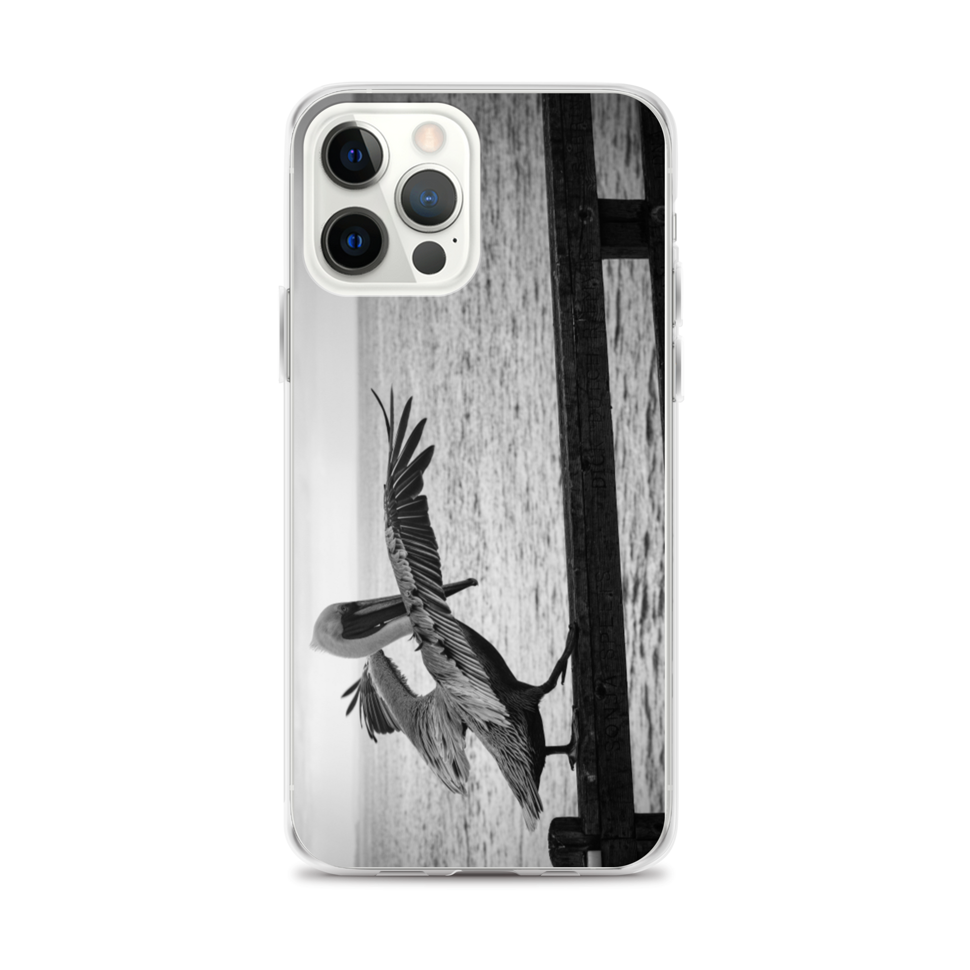 Pelican on a Pier iPhone Case