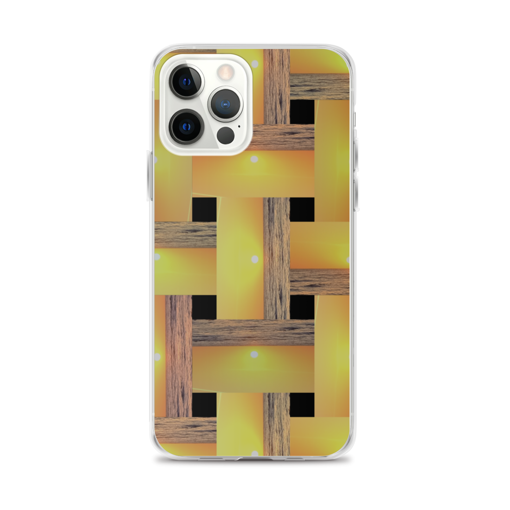 Sunset Plaid iPhone Case