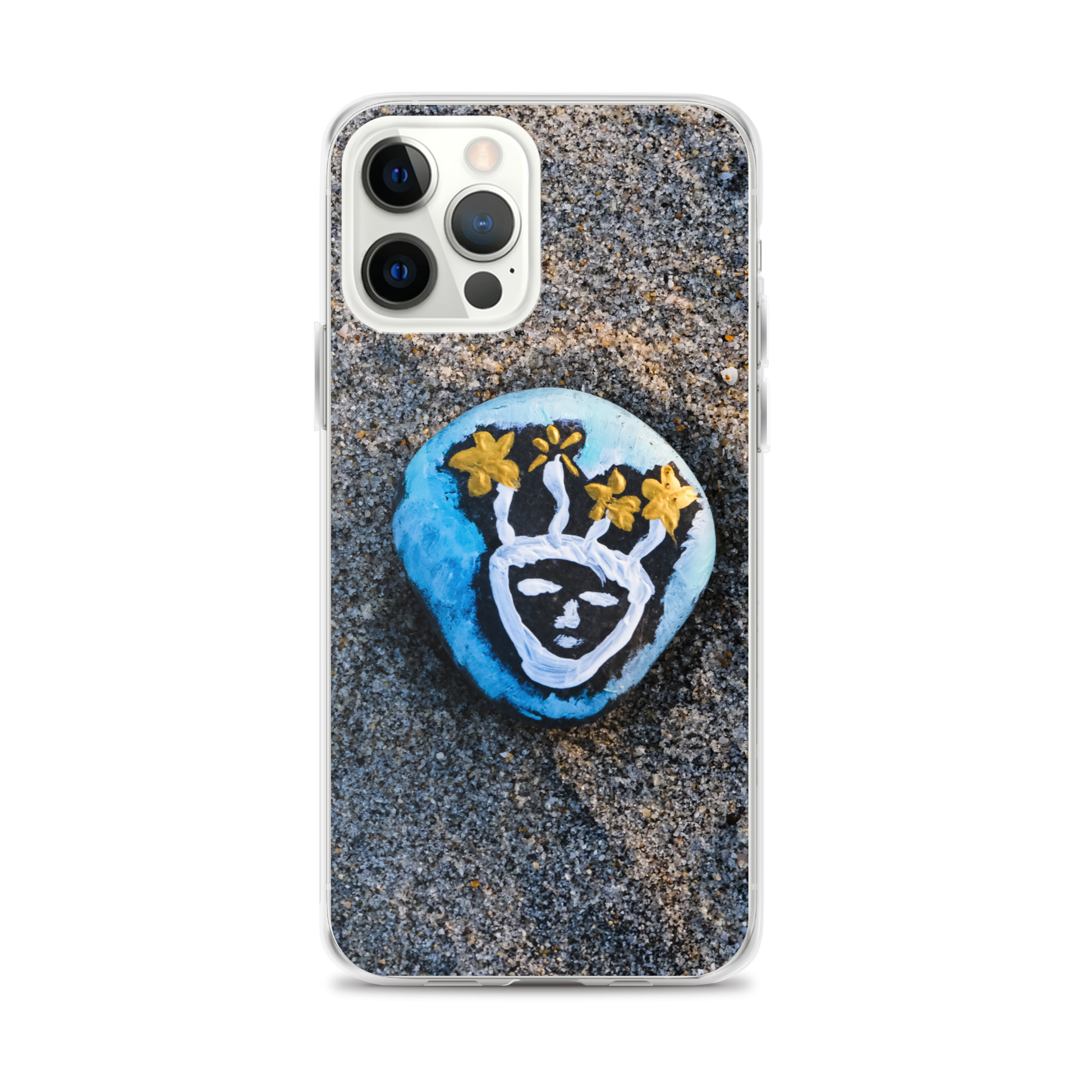 Resting Beach Face iPhone Case