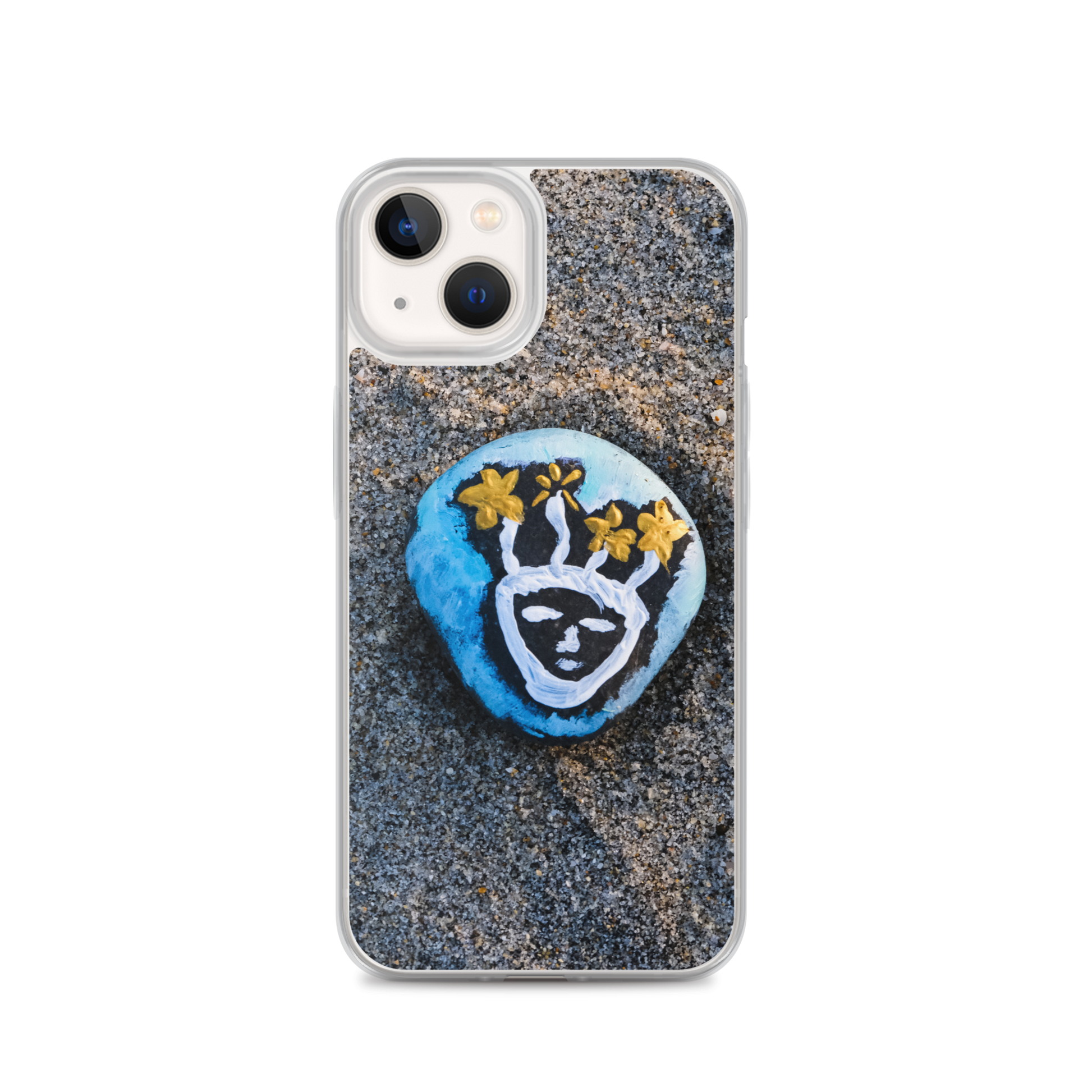 Resting Beach Face iPhone Case