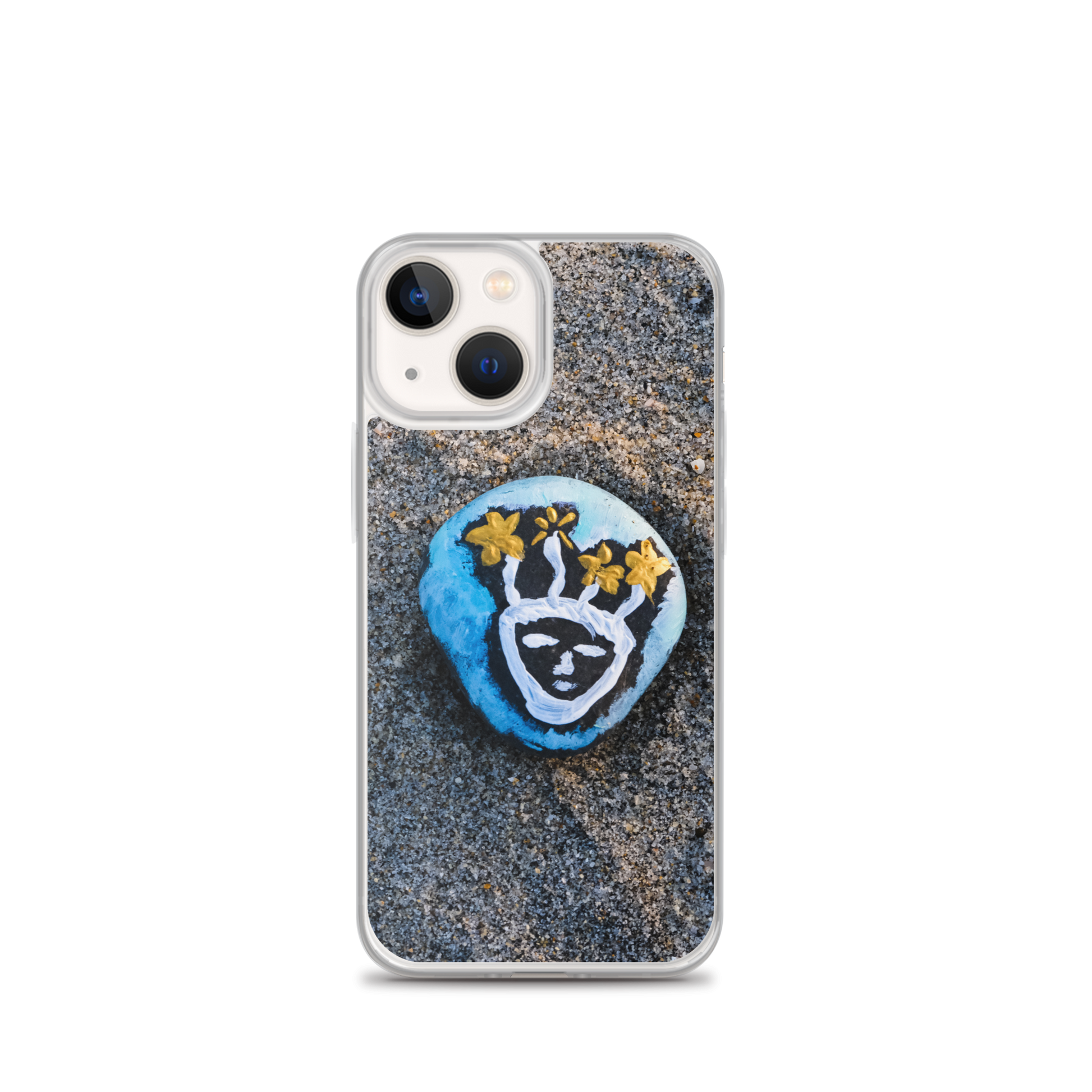 Resting Beach Face iPhone Case