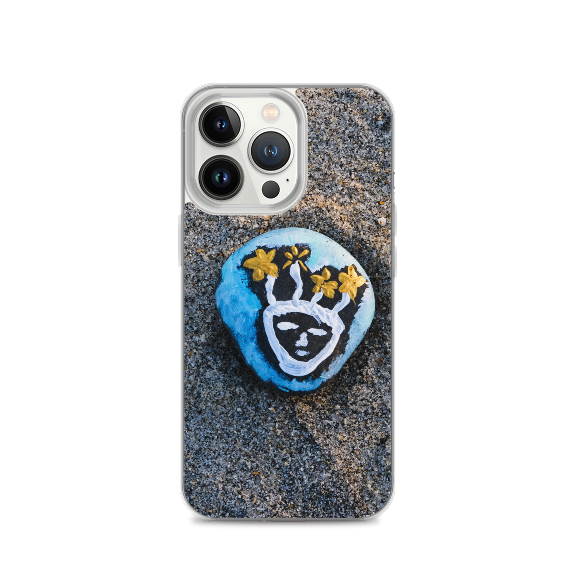 Resting Beach Face iPhone Case
