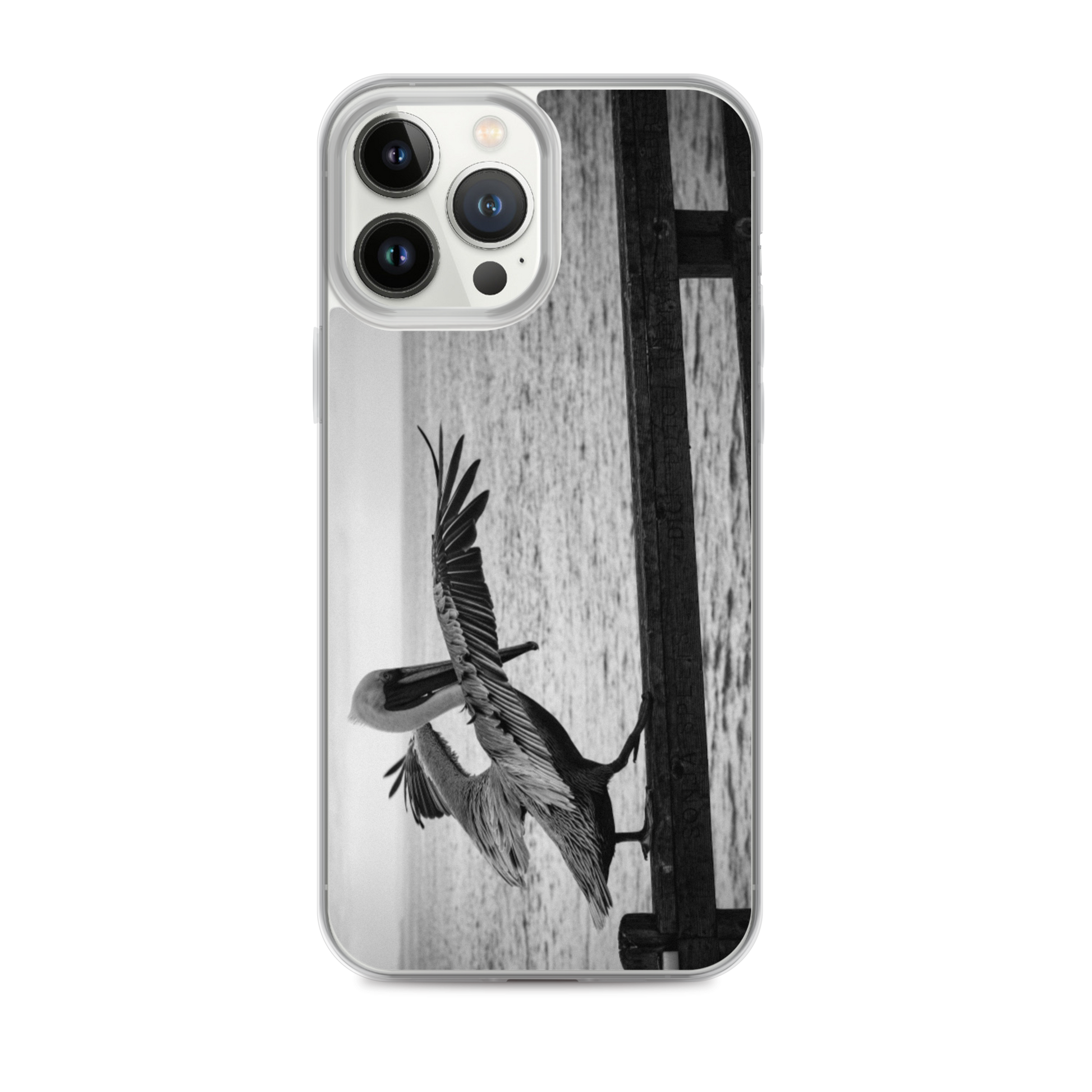 Pelican on a Pier iPhone Case