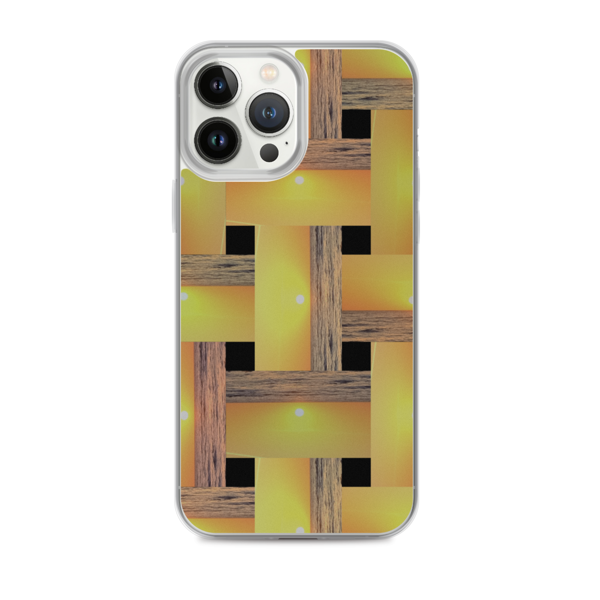Sunset Plaid iPhone Case