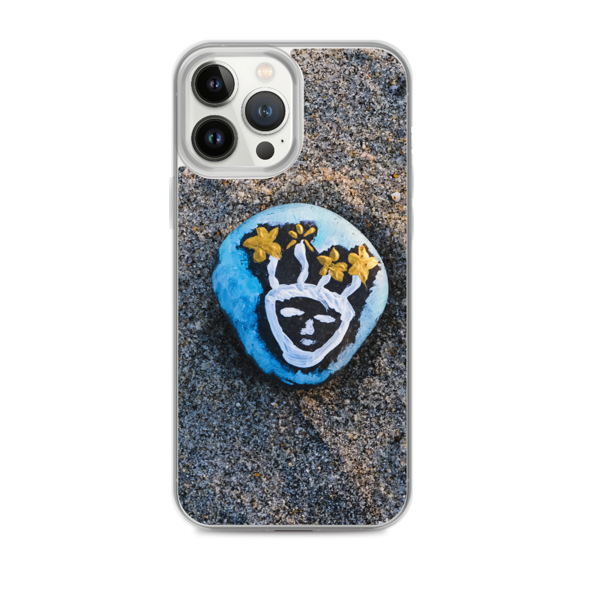 Resting Beach Face iPhone Case