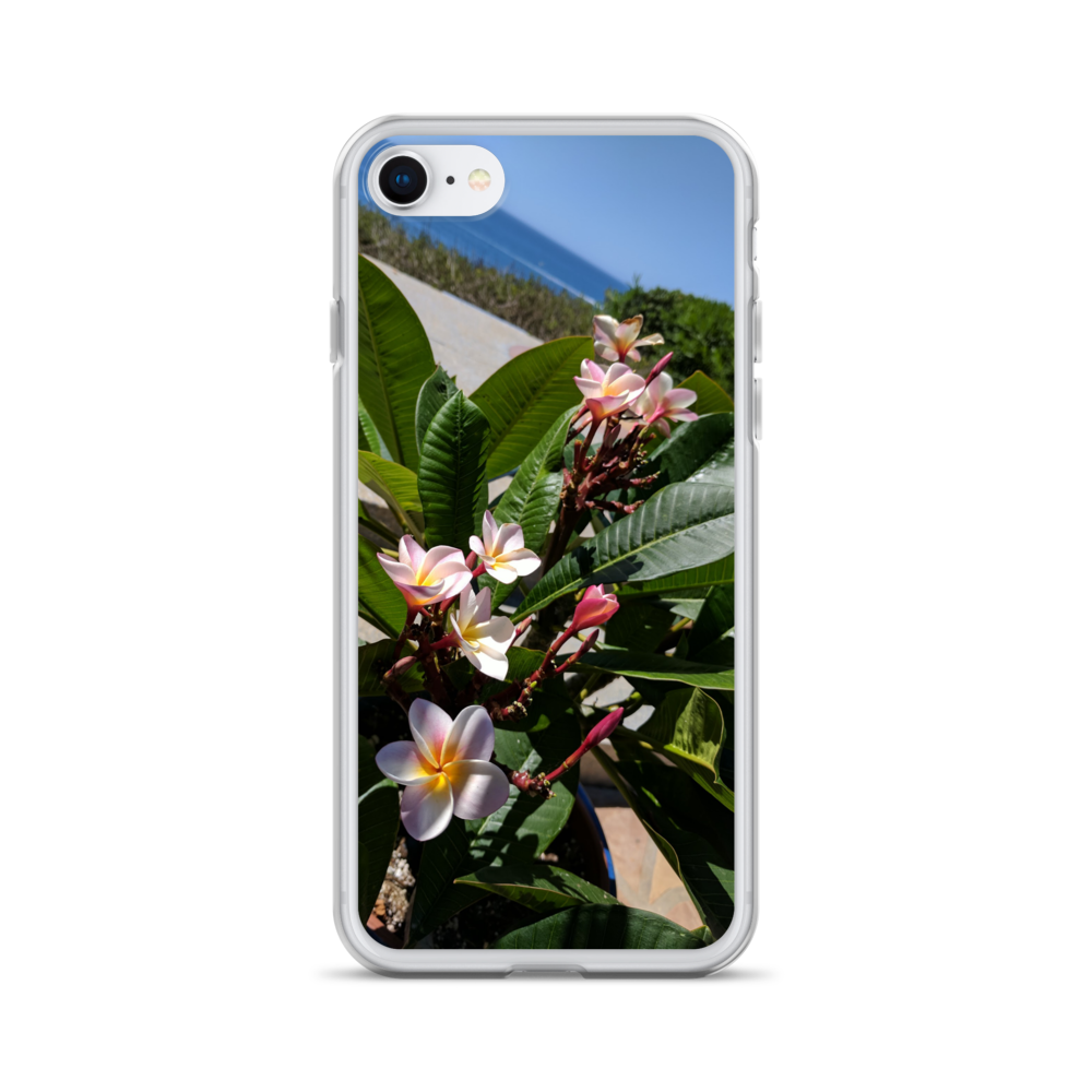Positively Plumeria iPhone Case