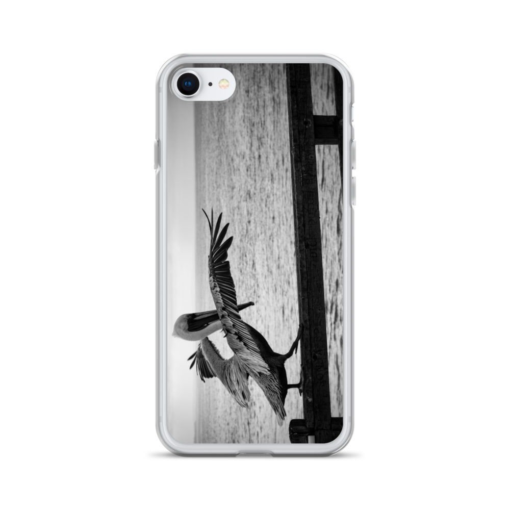 Pelican on a Pier iPhone Case