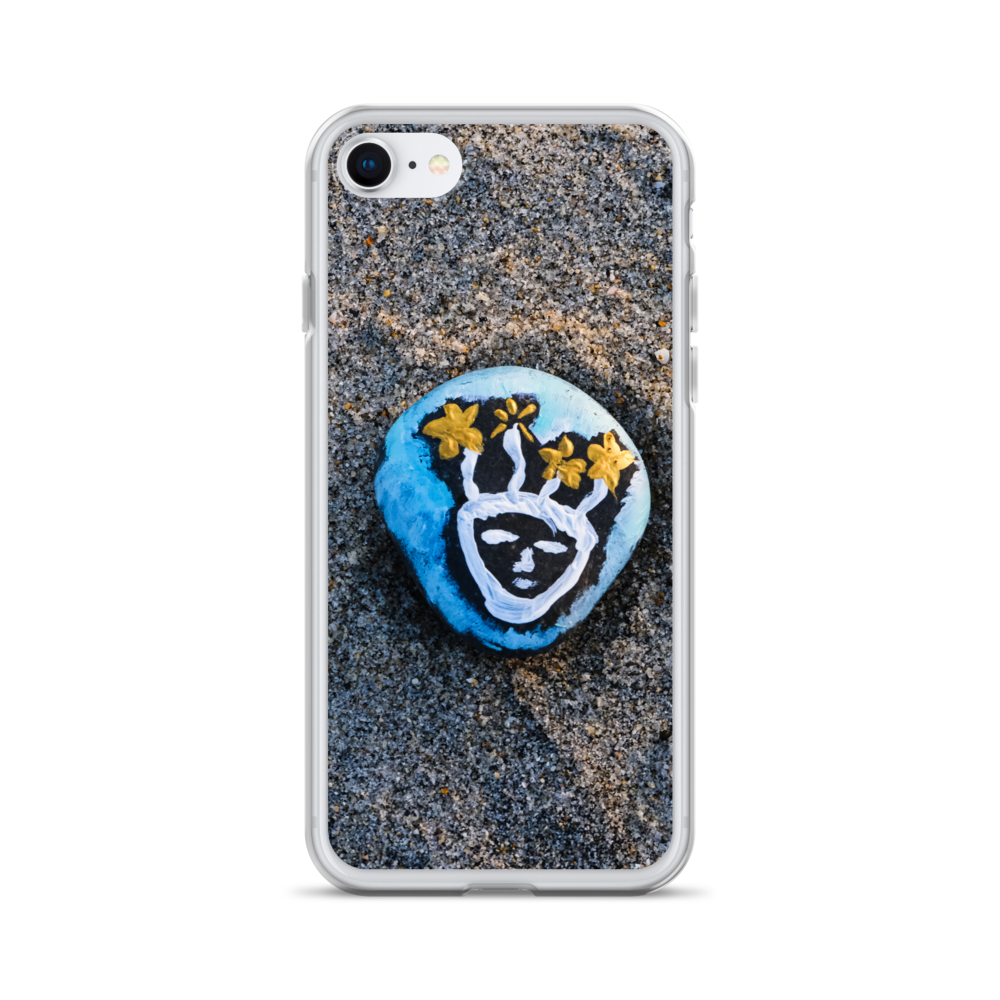 Resting Beach Face iPhone Case