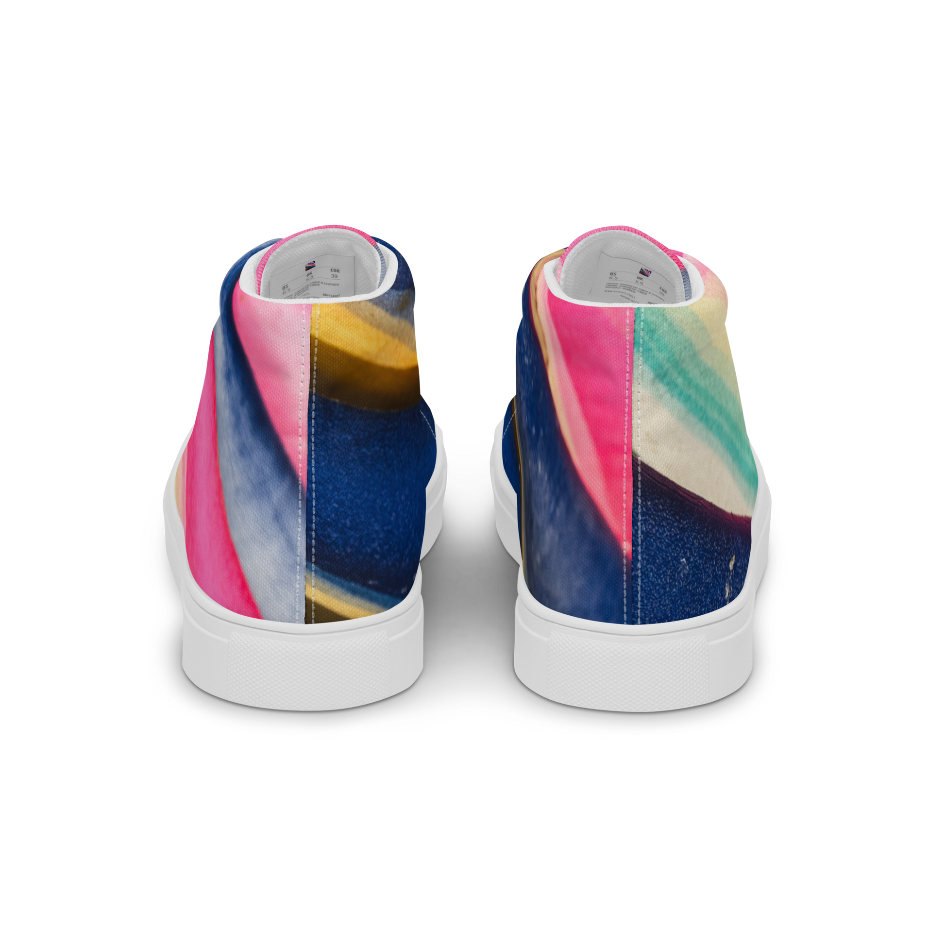 Surf's Up! men’s high top canvas shoes