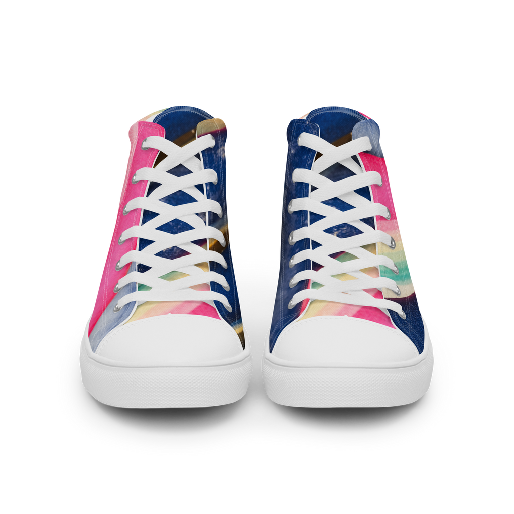 Surf's Up! men’s high top canvas shoes
