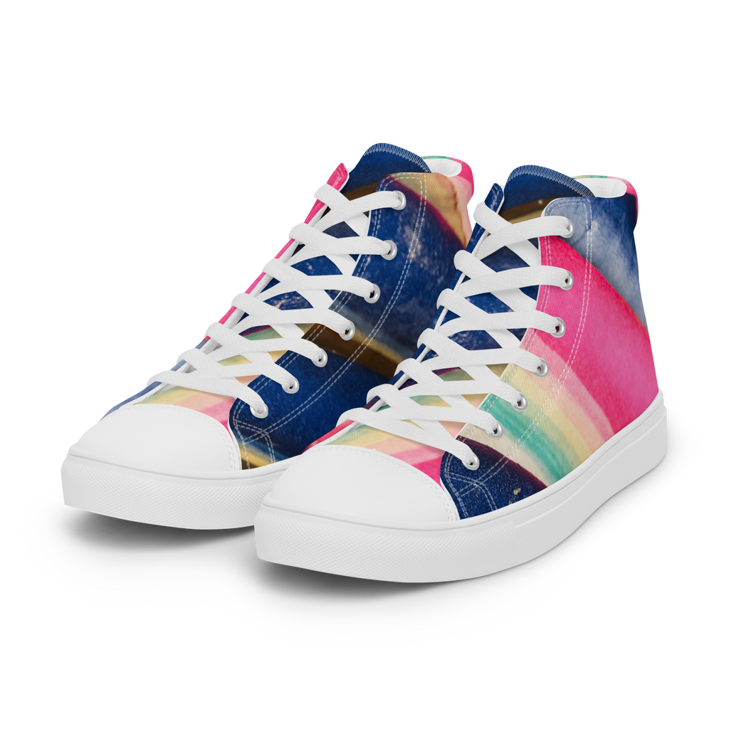 Surf's Up! men’s high top canvas shoes