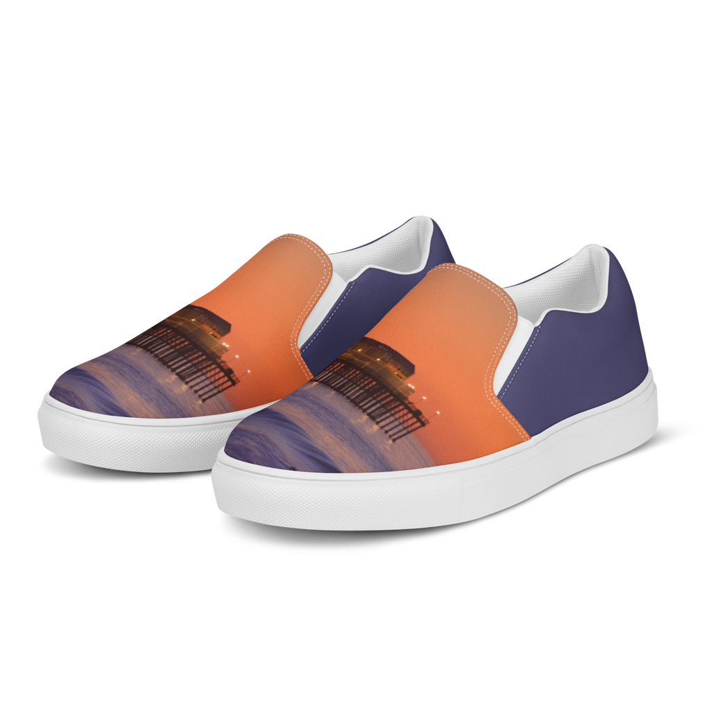 Sunset Pier men’s slip-on canvas shoes