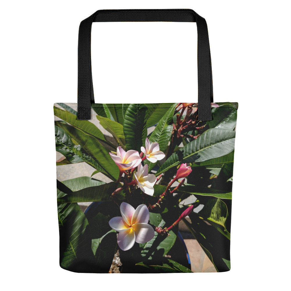 Positively Plumeria Tote Bag