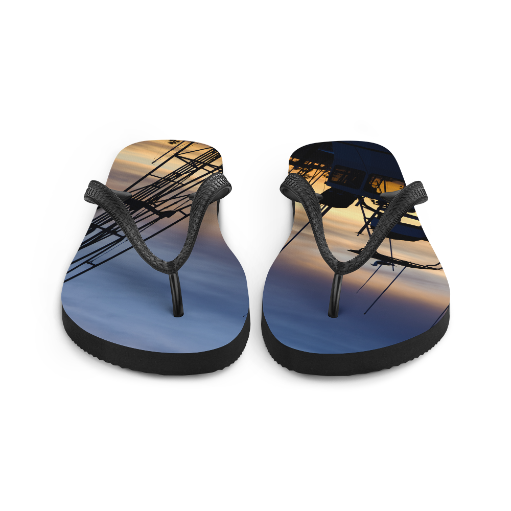 Bird on a Boat Flip-Flops