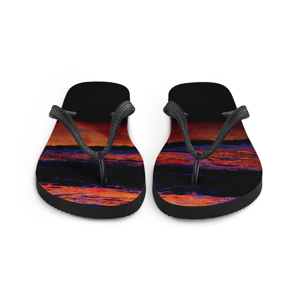 Technicolor Tide Flip-Flops