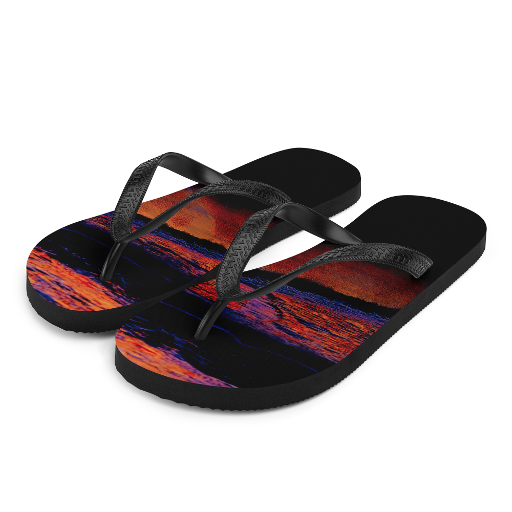 Technicolor Tide Flip-Flops