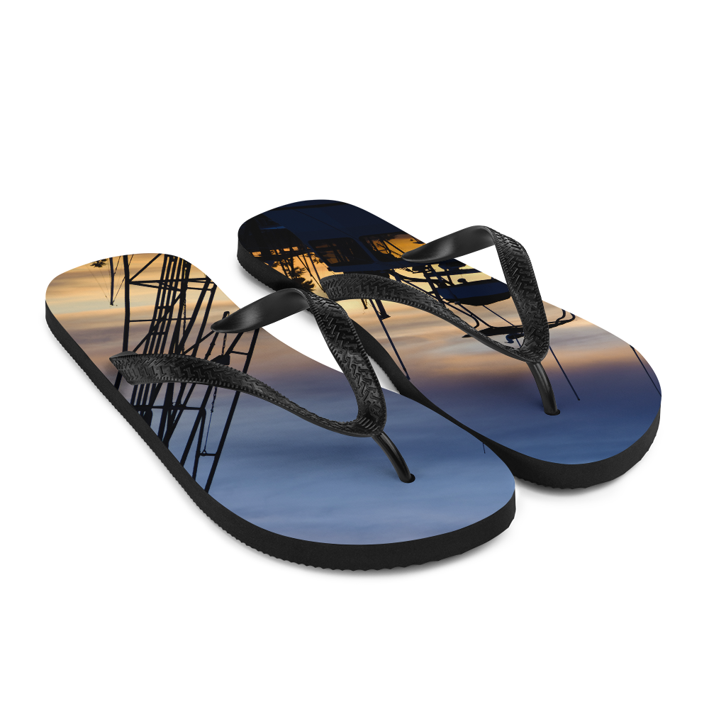 Bird on a Boat Flip-Flops