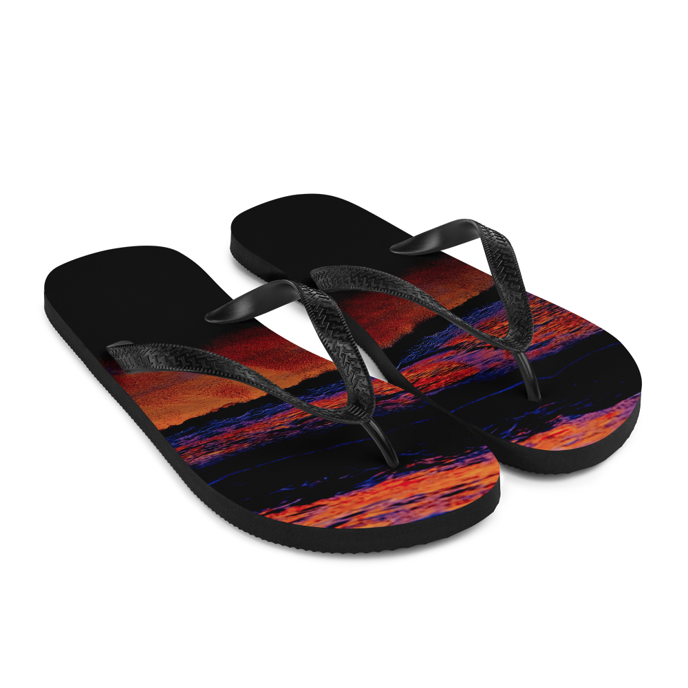 Technicolor Tide Flip-Flops