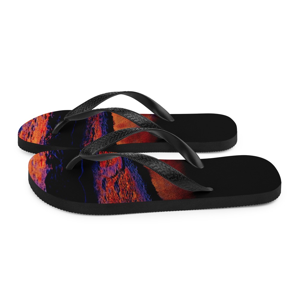 Technicolor Tide Flip-Flops