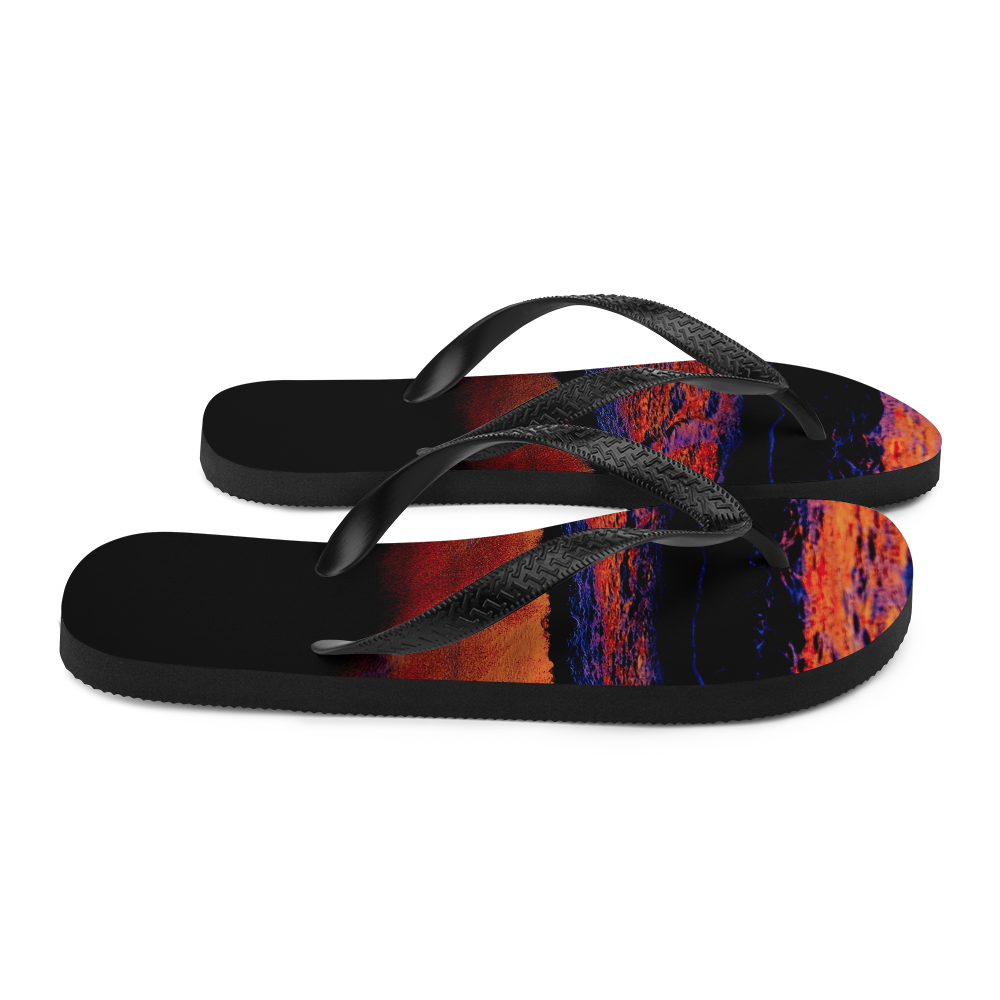Technicolor Tide Flip-Flops
