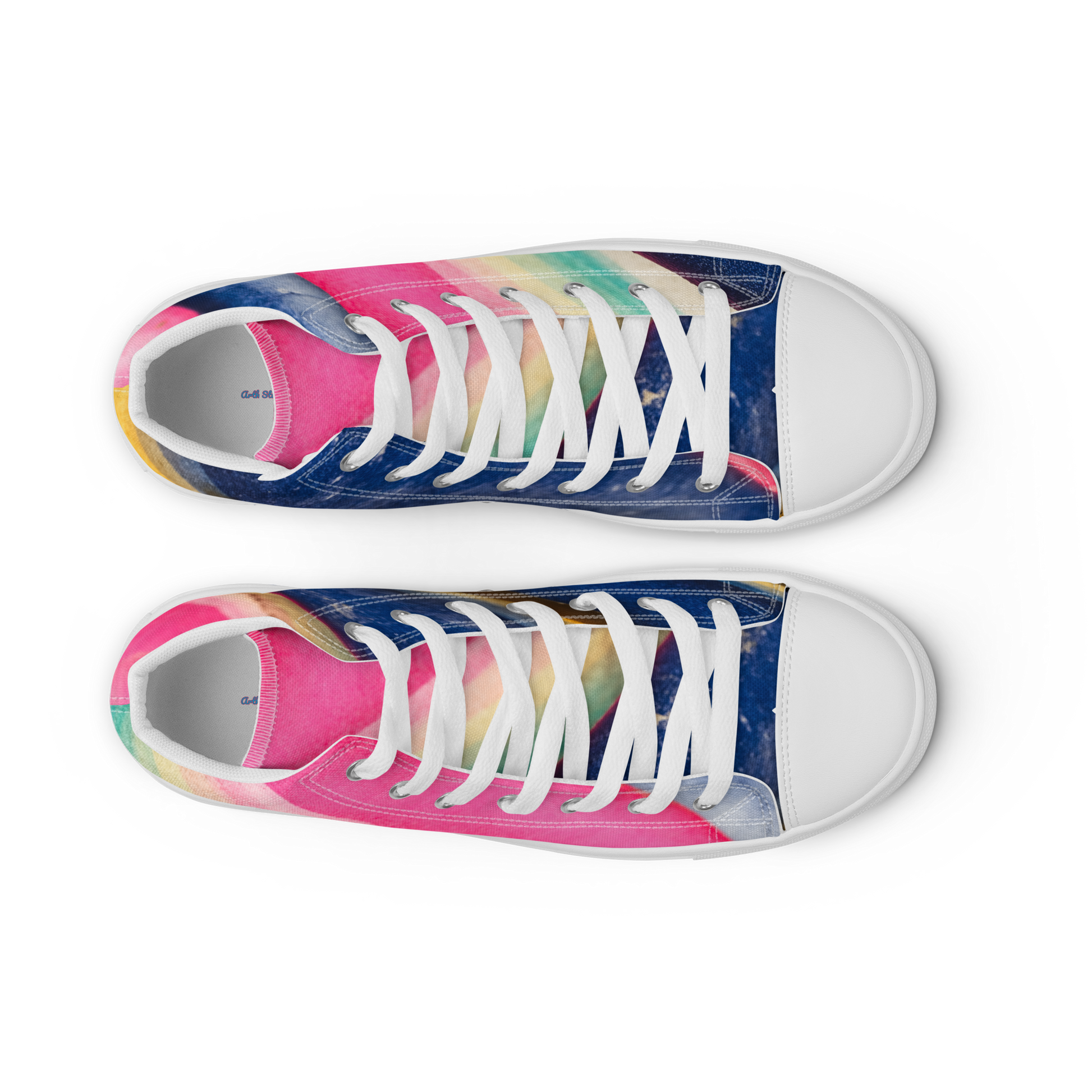 Surf's Up! women’s high top canvas shoes