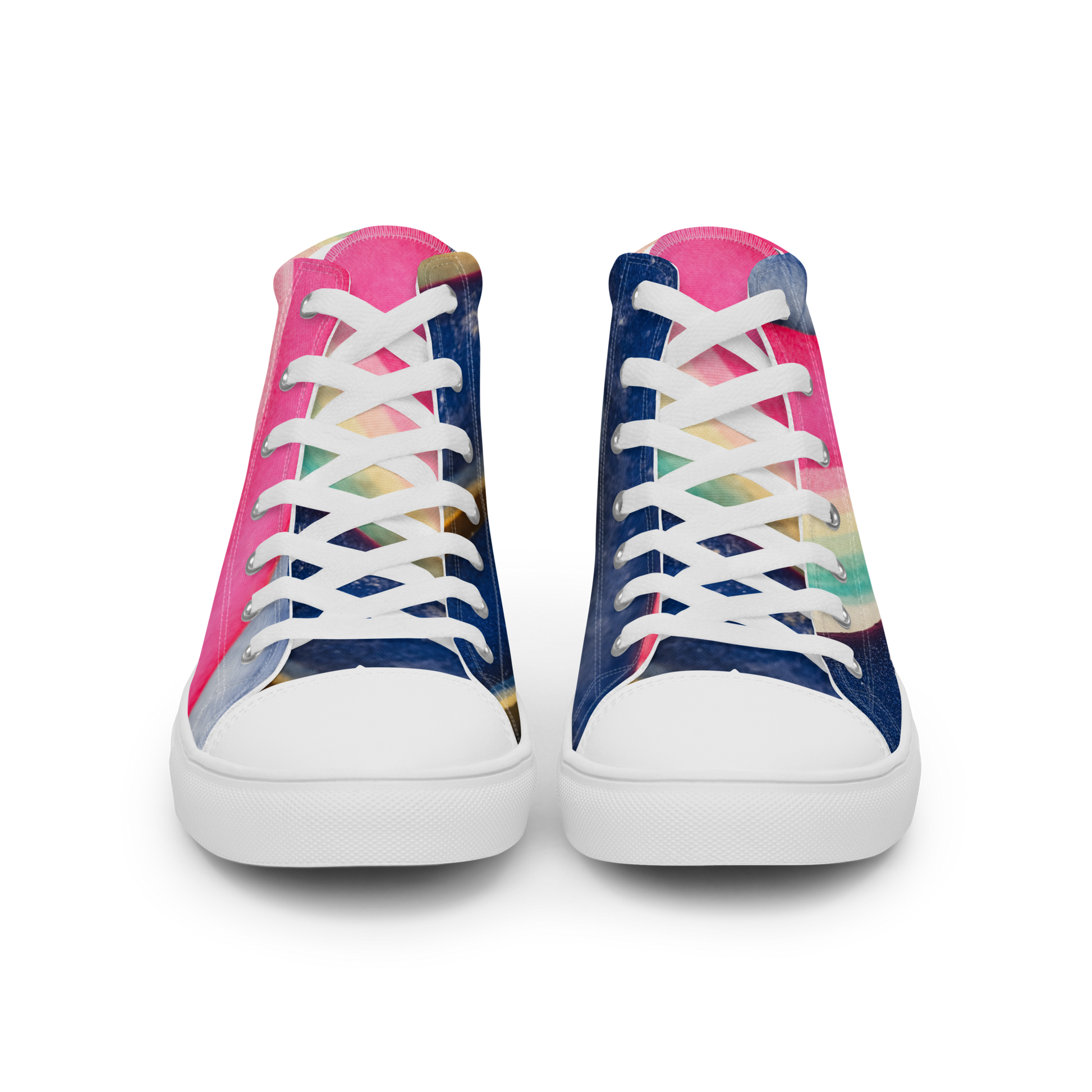 Surf's Up! women’s high top canvas shoes